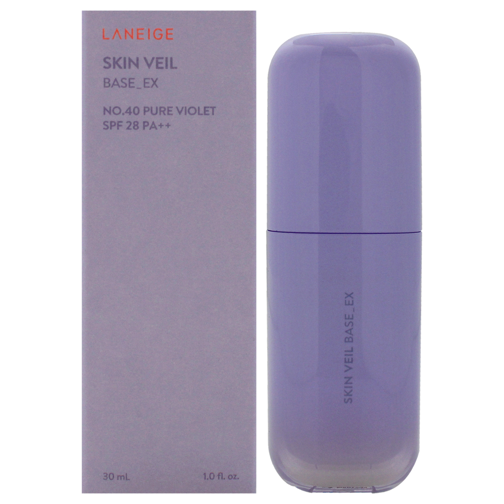 Skin Veil Base Ex No. 40 Pure Violet SPF 28 PA Plus by Laneige 1 oz Makeup